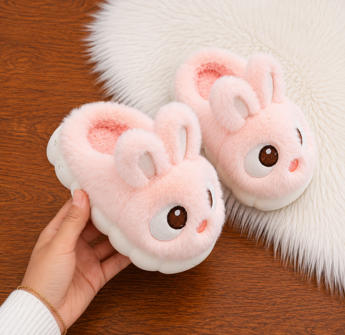 Pantufa Coelhinho Pelúciado Infantil