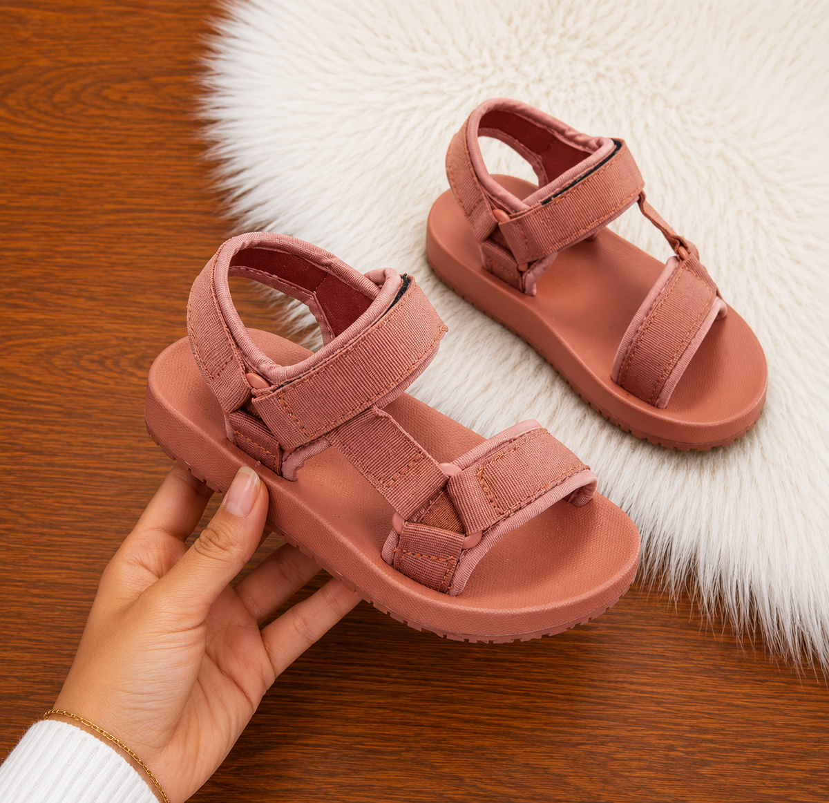 Sandália Velcro Infantil - Lançamento 2027