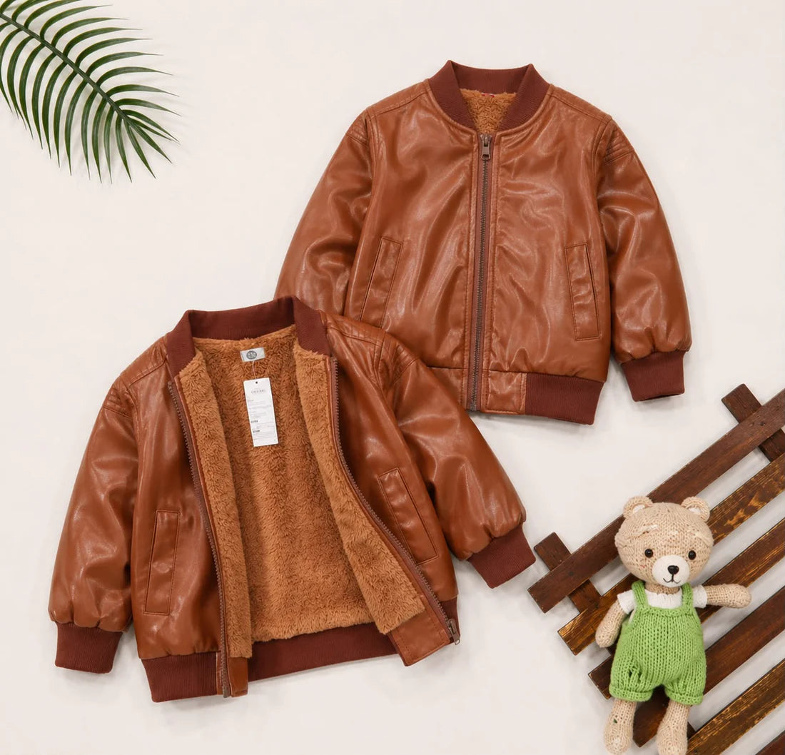 Jaqueta Pelúciada Importada Infantil