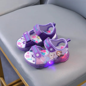 Sandália Frozen Elsa Infantil