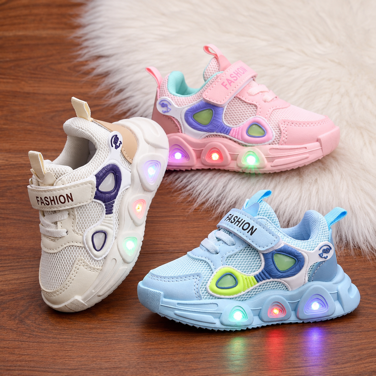Tênis LED Casual Infantil - Lançamento 2026