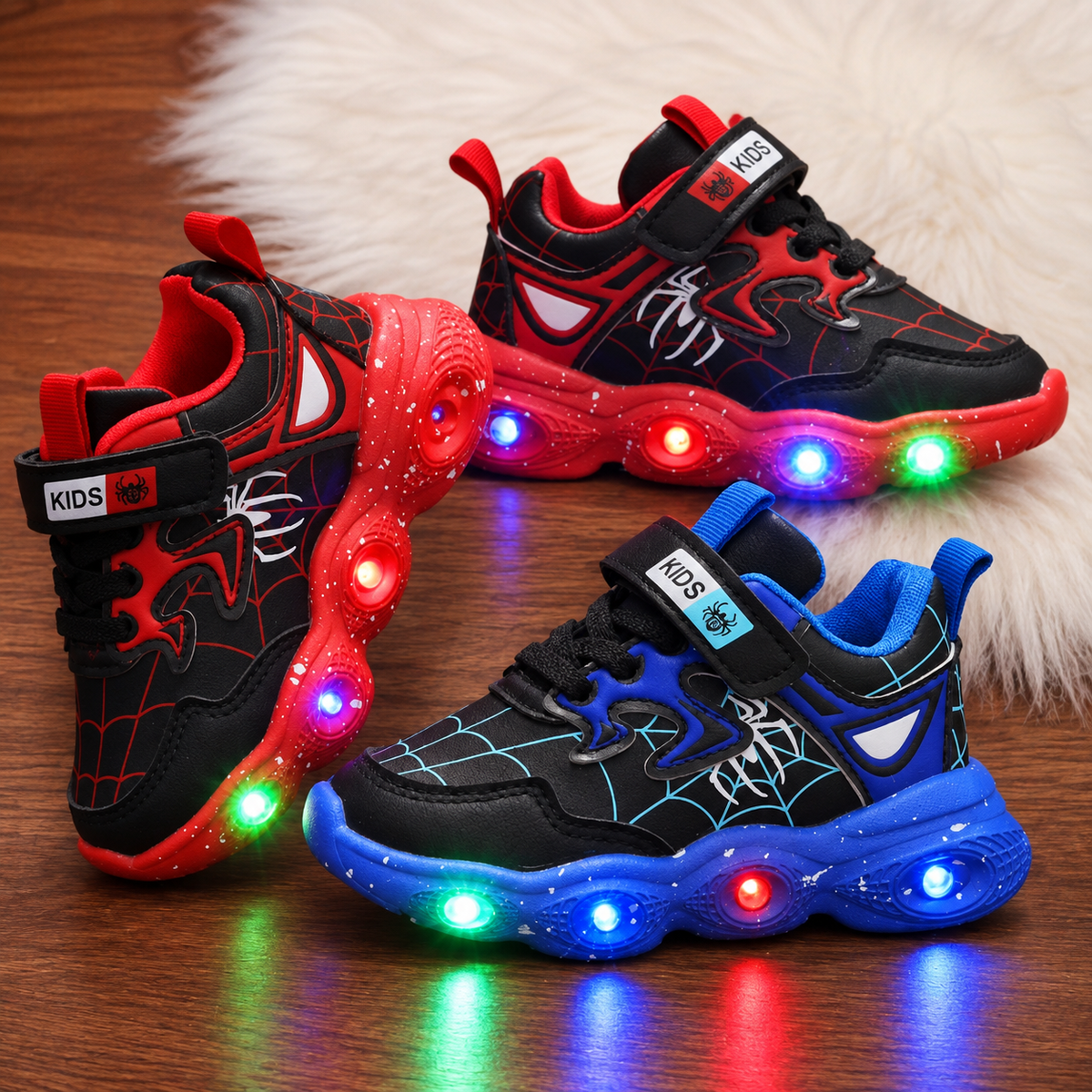 Tênis Personagem Led Light Infantil